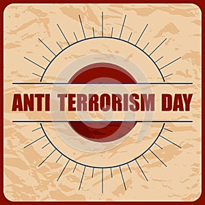 Anti Terrorism Day