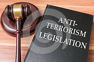 Anti-terrorism legislation and security concept