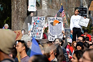 Anti-Trump Protest Tallahassee, Florida