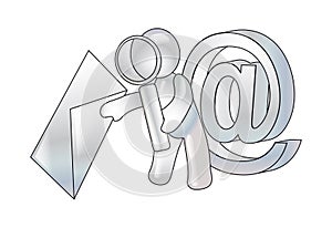 Anti-virus defence of e-mail. Conception