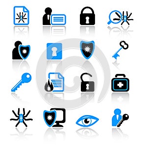 Anti-virus icons