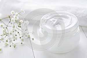 Anti wrinkle anti-aging cosmetic cream skincare and face care