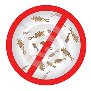 Antibacterial property sign