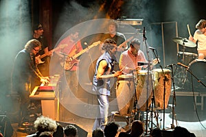 Antibalas (afrobeat band) performance at Heineken Primavera Sound 2014 Festival