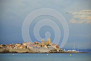 Antibes old port, French Riviera. France