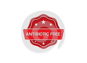 Antibiotic free stamp,antibiotic free rubber stamp,