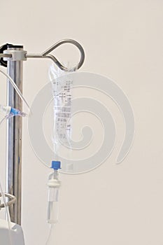 Antibiotic in a IV bag