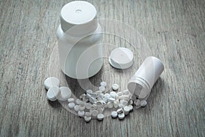 The antibiotic pills dose