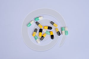 Antibiotic resistance concept