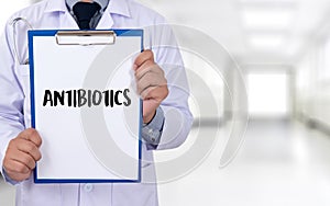 ANTIBIOTICS and Antibiotics - Printed Diagnosis mix therapy drug