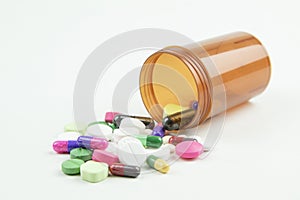 Antibiotics, antipyretics, tablets, capsules, medicines