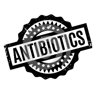 Antibiotics rubber stamp photo