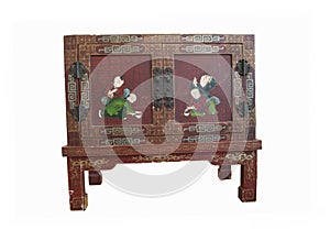 Antic chest parted in Japanese style