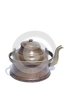 Antic copper kettle