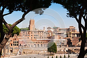 Antic Rome ruins