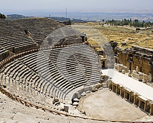 Antic Theatre in Hierapolis. photo