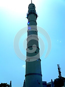 antichissima torre di Kathmandu poi distrutta dal terremoto photo