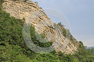 Anticline geological feature photo