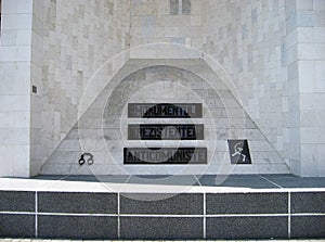 Anticommunist monument.