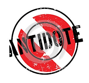 Antidote rubber stamp