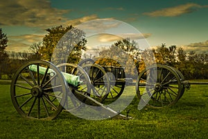 Antietam Battlefield Cannons