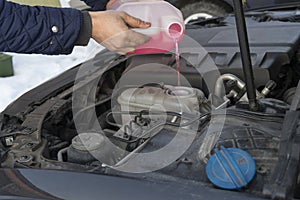 Antifreeze, coolant, selective focus