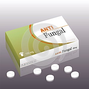 Antifungal Package Pills photo