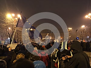 Bucharest protest