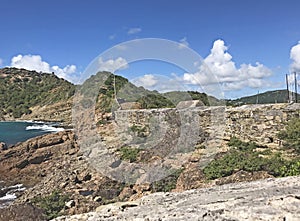 Fort Berkeley, Fort, fortification, fortress, Antigua, Barbuda, Caribbean, Carribbean, Lesser Antilles, West Indies, protection, o photo