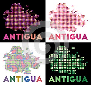 Antigua map.