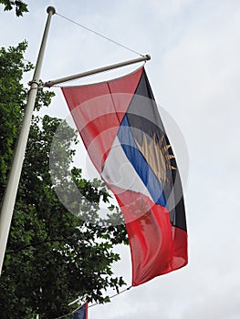 Antiguan Barbudan Flag of Antigua And Barbuda