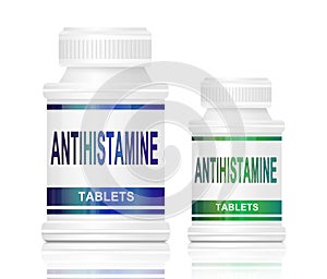 Antihistamine medication.