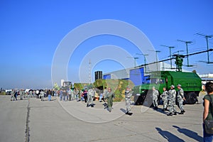 Antimissile equipment Air show Sofia,Bulgaria