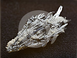Antimonite crystals