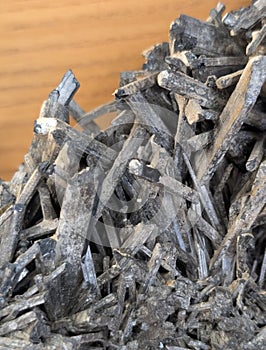 antimonite mineral texture