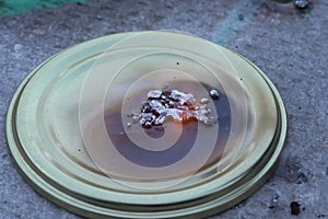 Antimony semimetal, chemical experiments with antimony