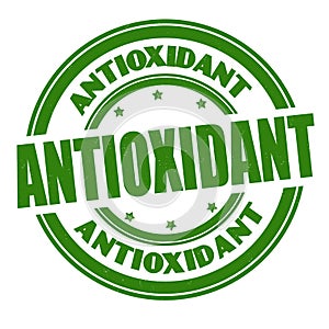 Antioxidant grunge rubber stamp