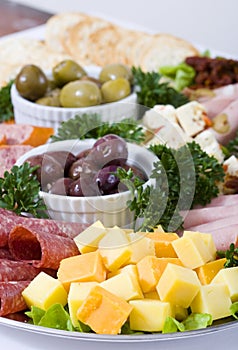 Antipasto catering platter