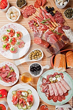 Antipasto food