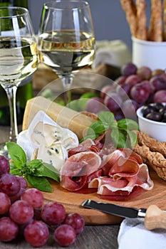 Antipasto. Wine Snack Set photo