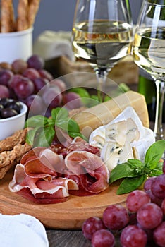 Antipasto. Wine Snack Set photo