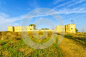 Antipatris Fort Binar Bashi, in Yarkon Tel Afek National Park