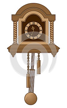 Antiquarian clock photo