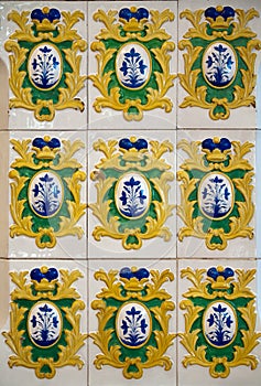 Antique 17th century tiles