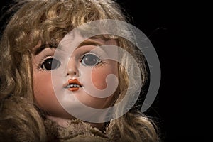 Antique 1887 Bisque Doll