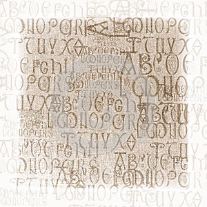 Antico l'alfabeto 