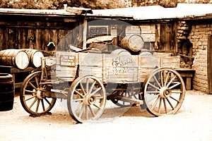 Antique american cart