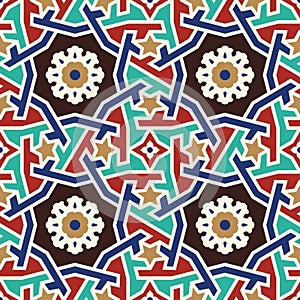 Antique Arabic Seamless Pattern