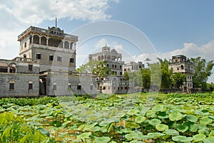 The antique architectures of Light Tower in china