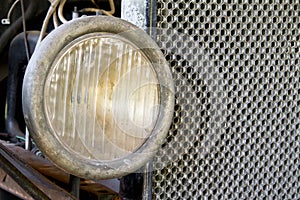 Antique Automobile Headlight